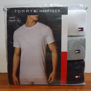 Tommy Hilfiger Men's Classic Crew Neck Undershirts